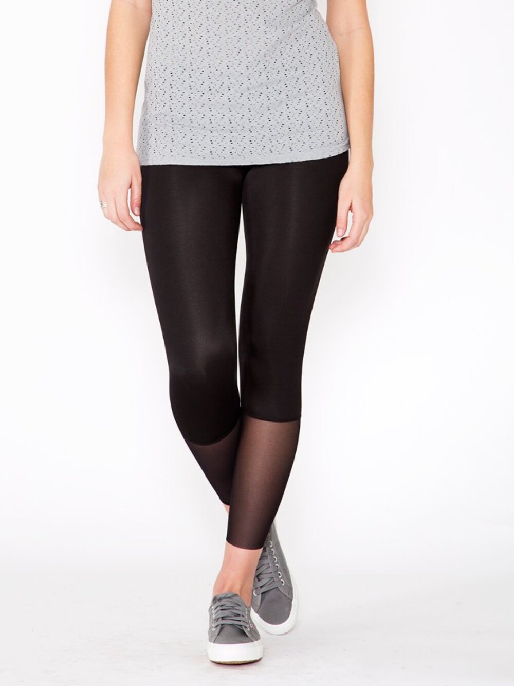 NWT Olympia Women's Phoenix Legging Jet/jet Size M